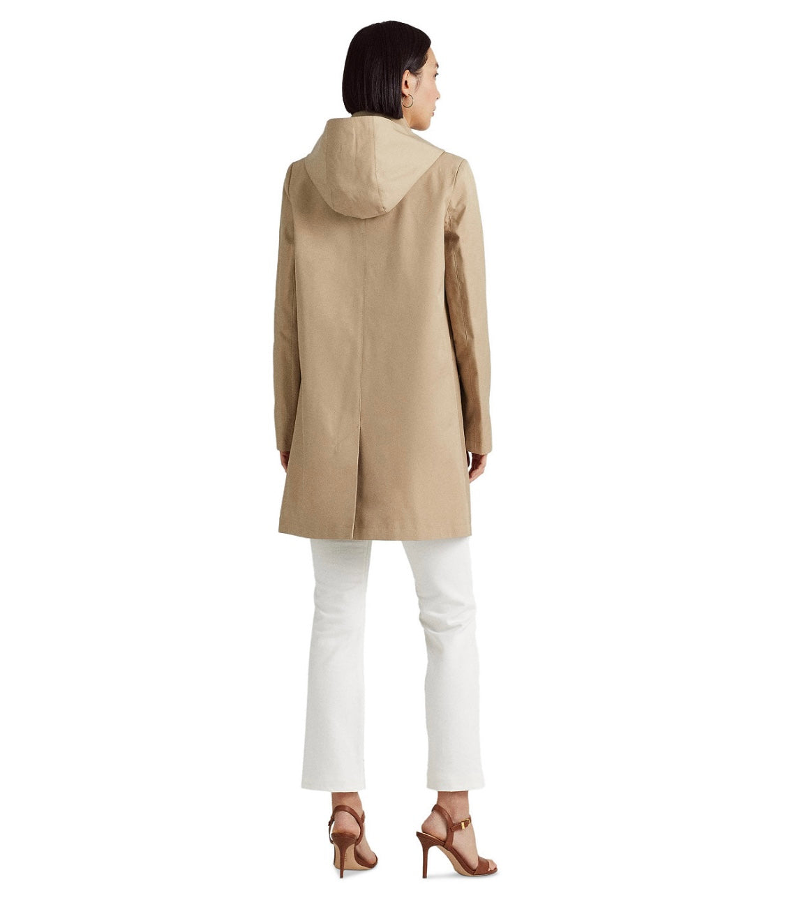 Ralph Lauren kapüşonlu trench coat