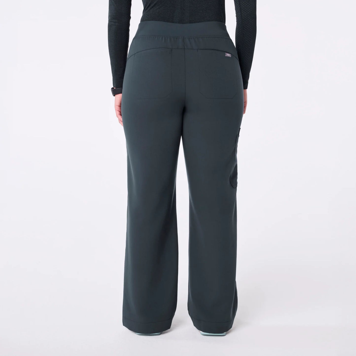 FIGS High Waisted Isabel Wide Leg Scrub Pants