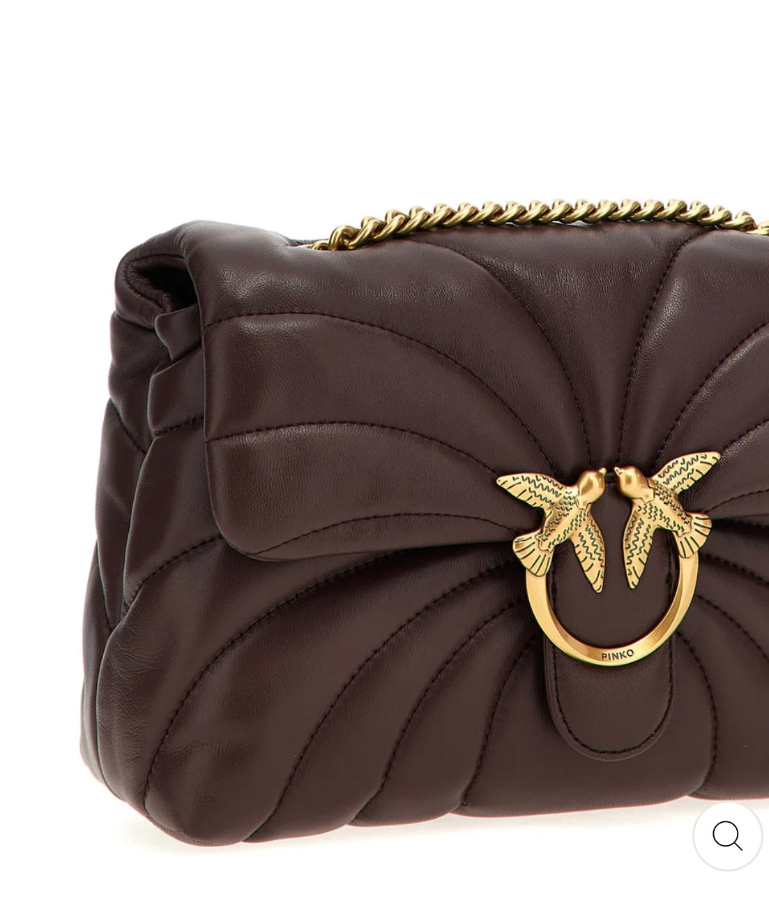 Love Puff Classic Crossbody Bags Brown