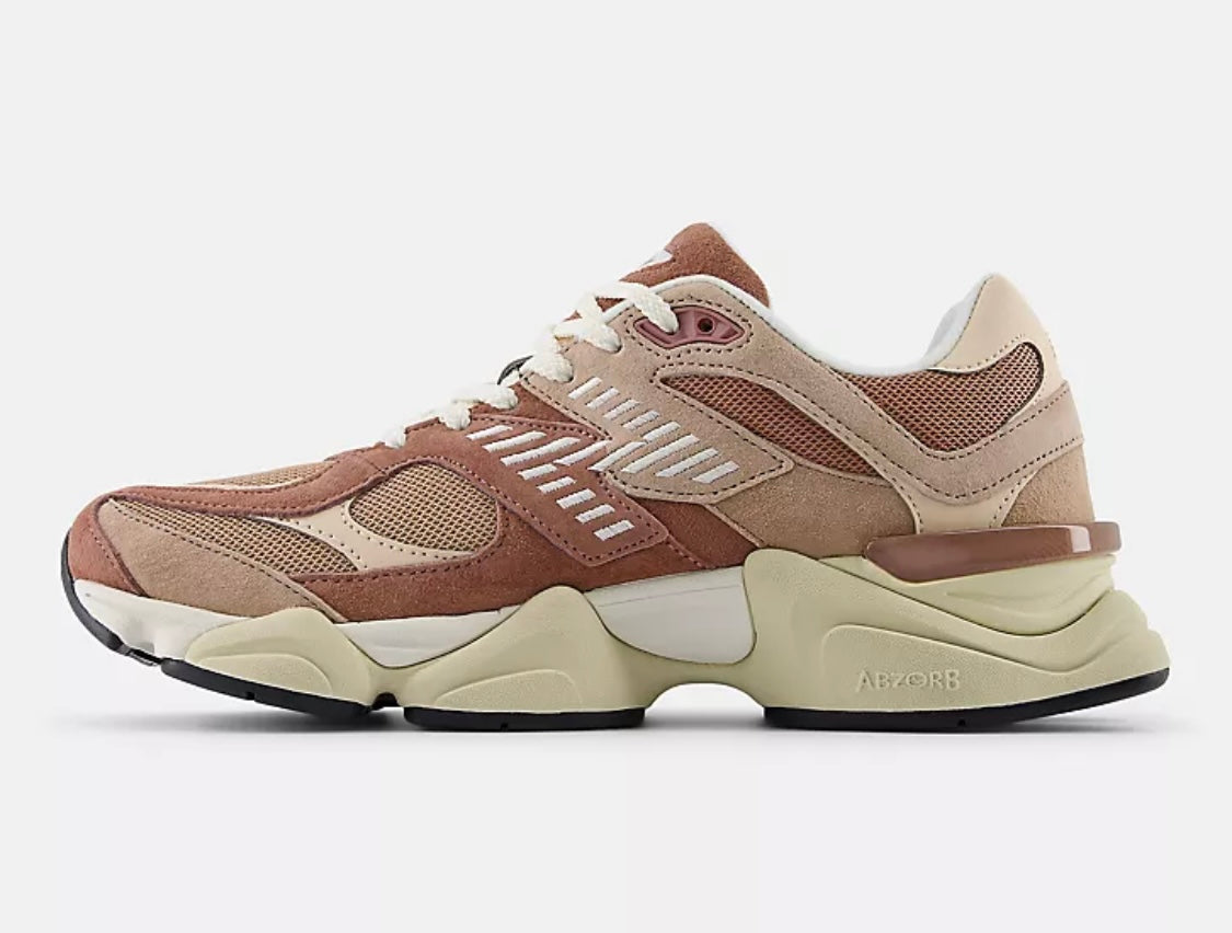 New balance 9060 Sparrow with flat taupe and vintage rose