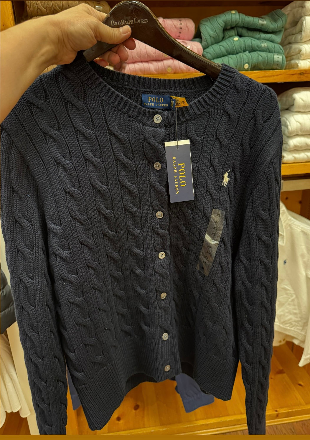 Ralph Lauren koton hırka