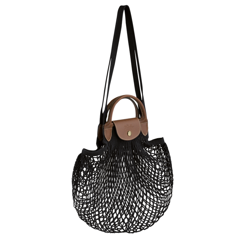 LE PLIAGE FILET L MESH BAG BLACK