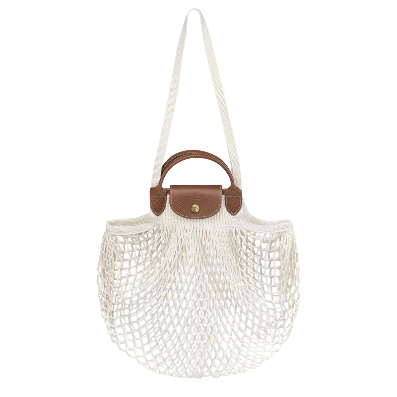 LE PLIAGE FILET L MESH BAG ECRU