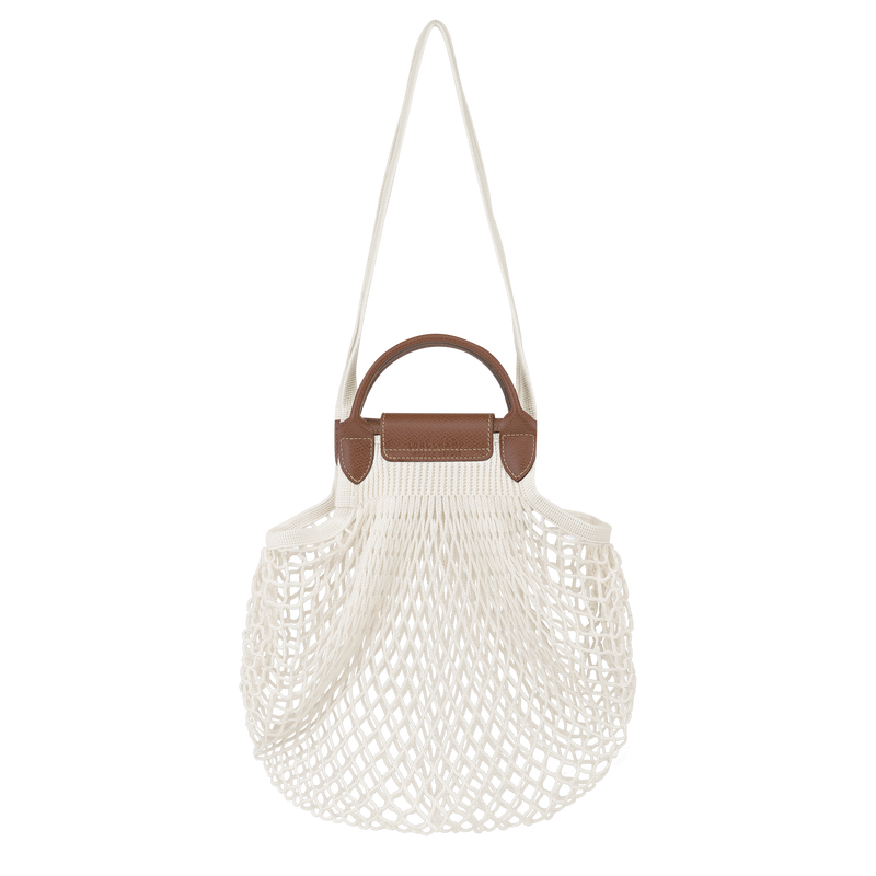 LE PLIAGE FILET L MESH BAG ECRU