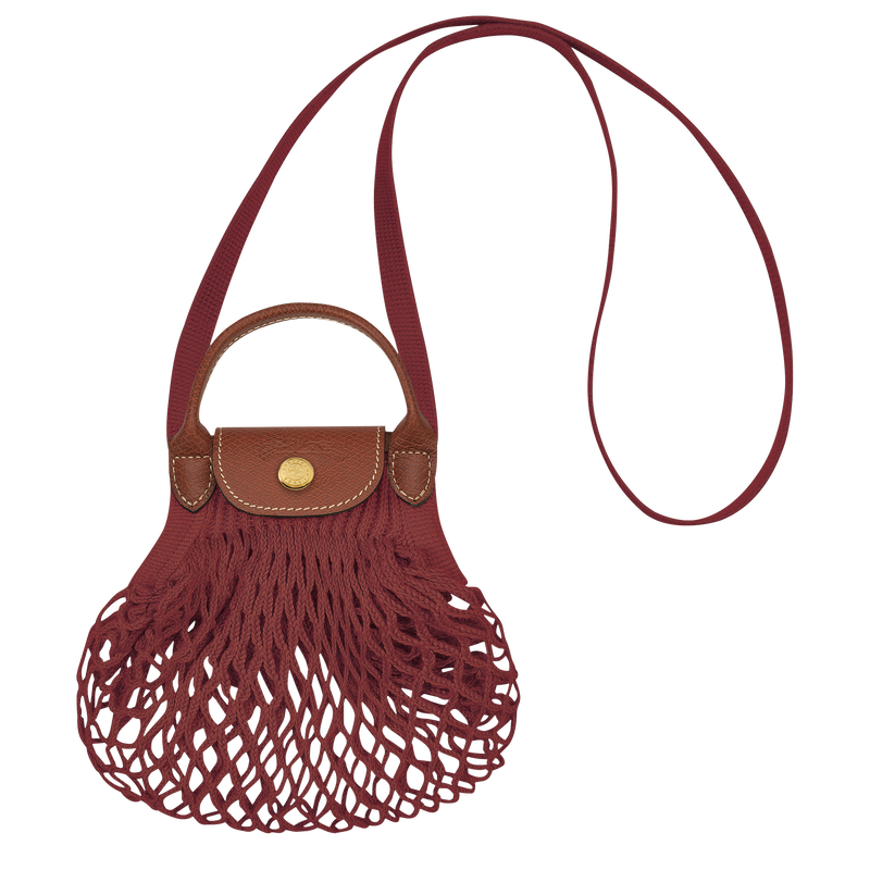 LE PLIAGE FILET XS MESH BAG MAHOGANY