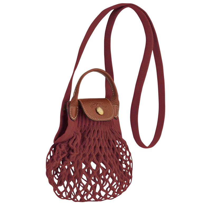 LE PLIAGE FILET XS MESH BAG MAHOGANY