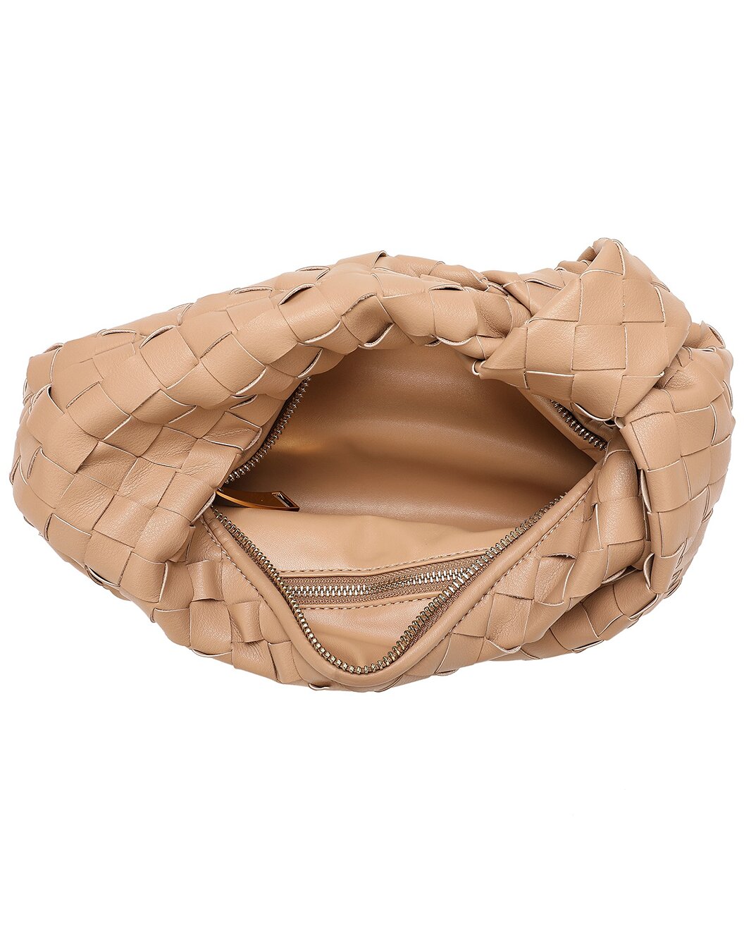 Woven Leather Pouch
