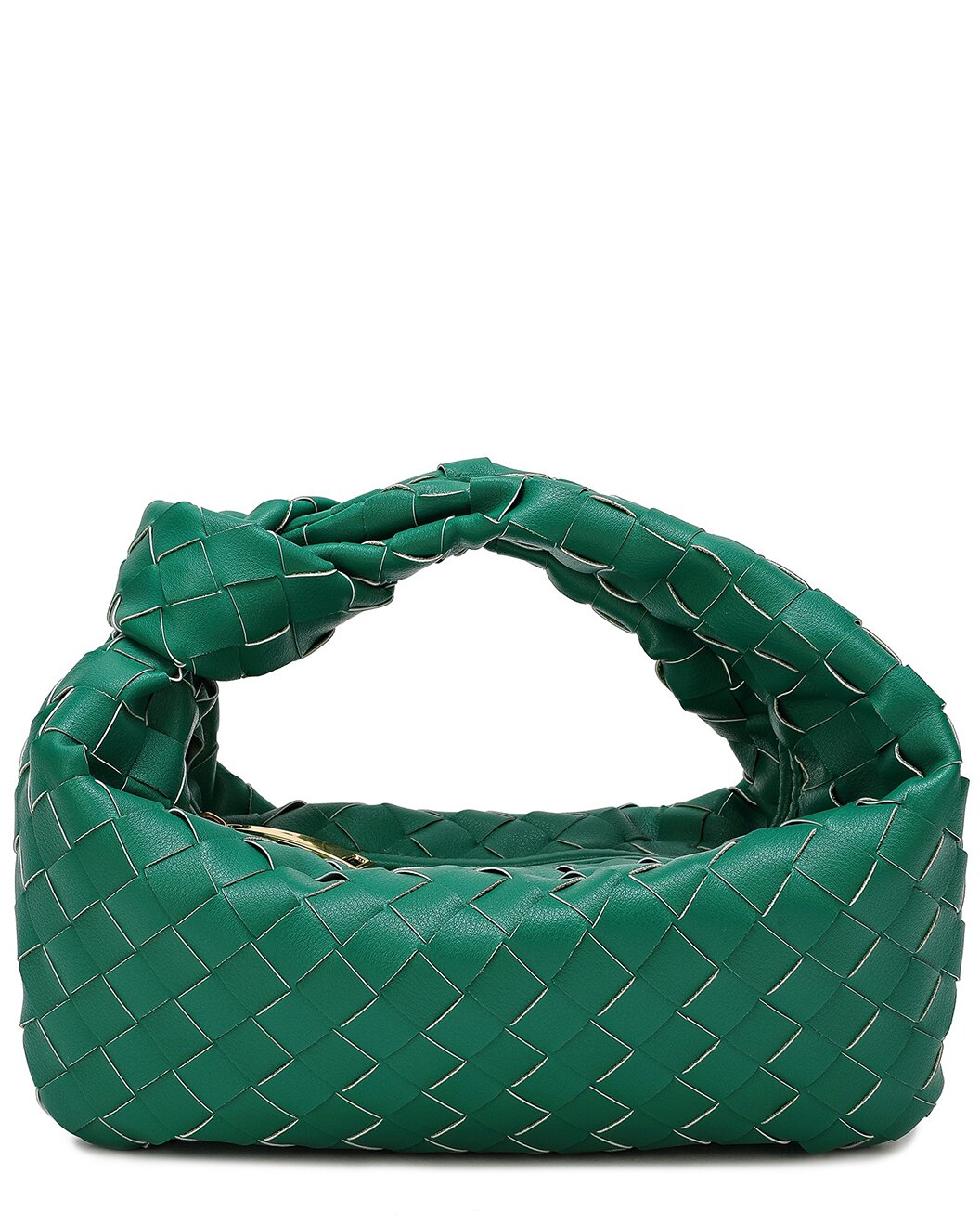 Woven Leather Pouch