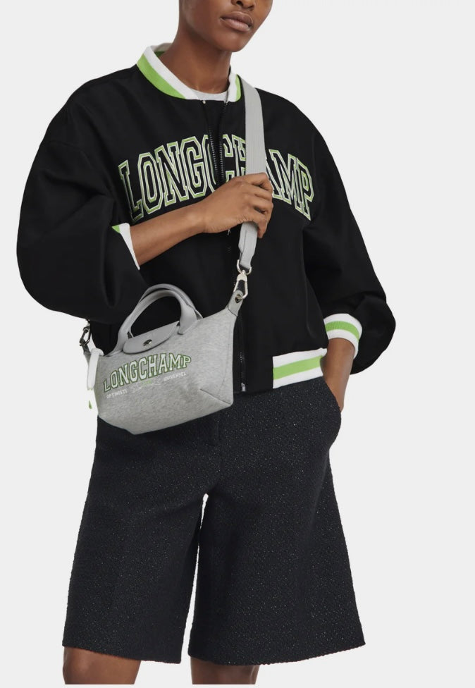 Longchamp Women's Le Pliage Collection Xs Handbag Grey