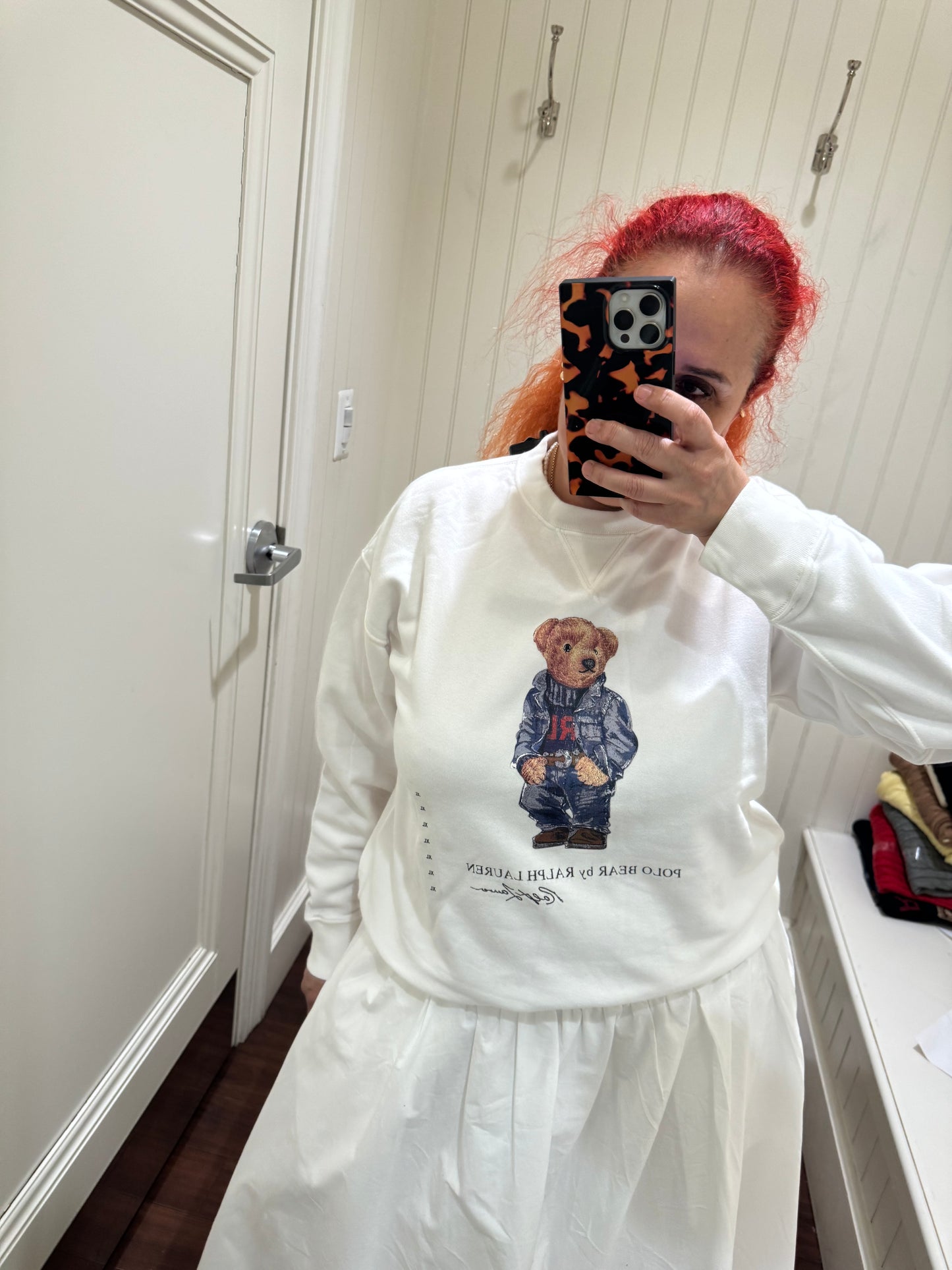 Ayıcıklı sweatshirt