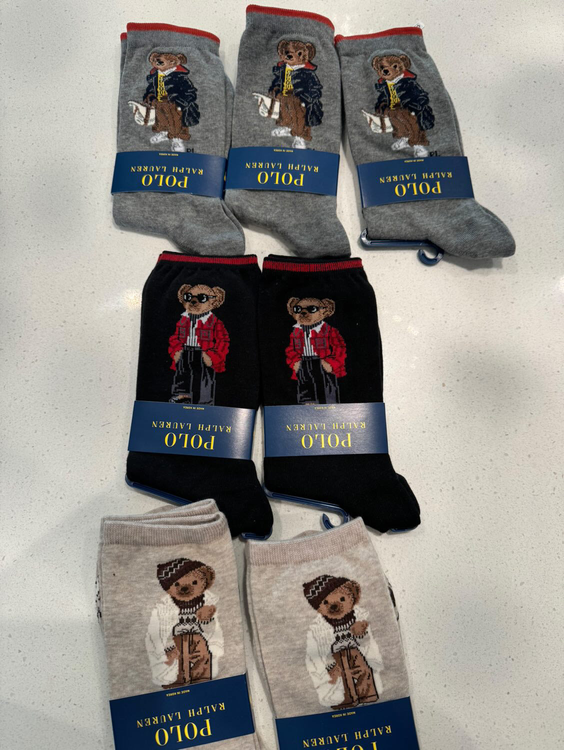 Ralph Lauren ayıcıklı çorap
