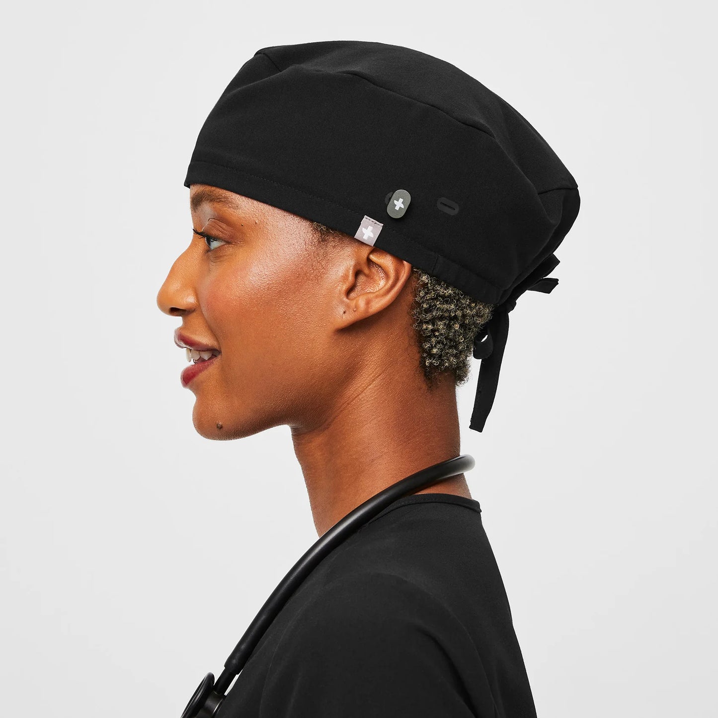 FIGS Modern Scrub Cap with Buttonholes