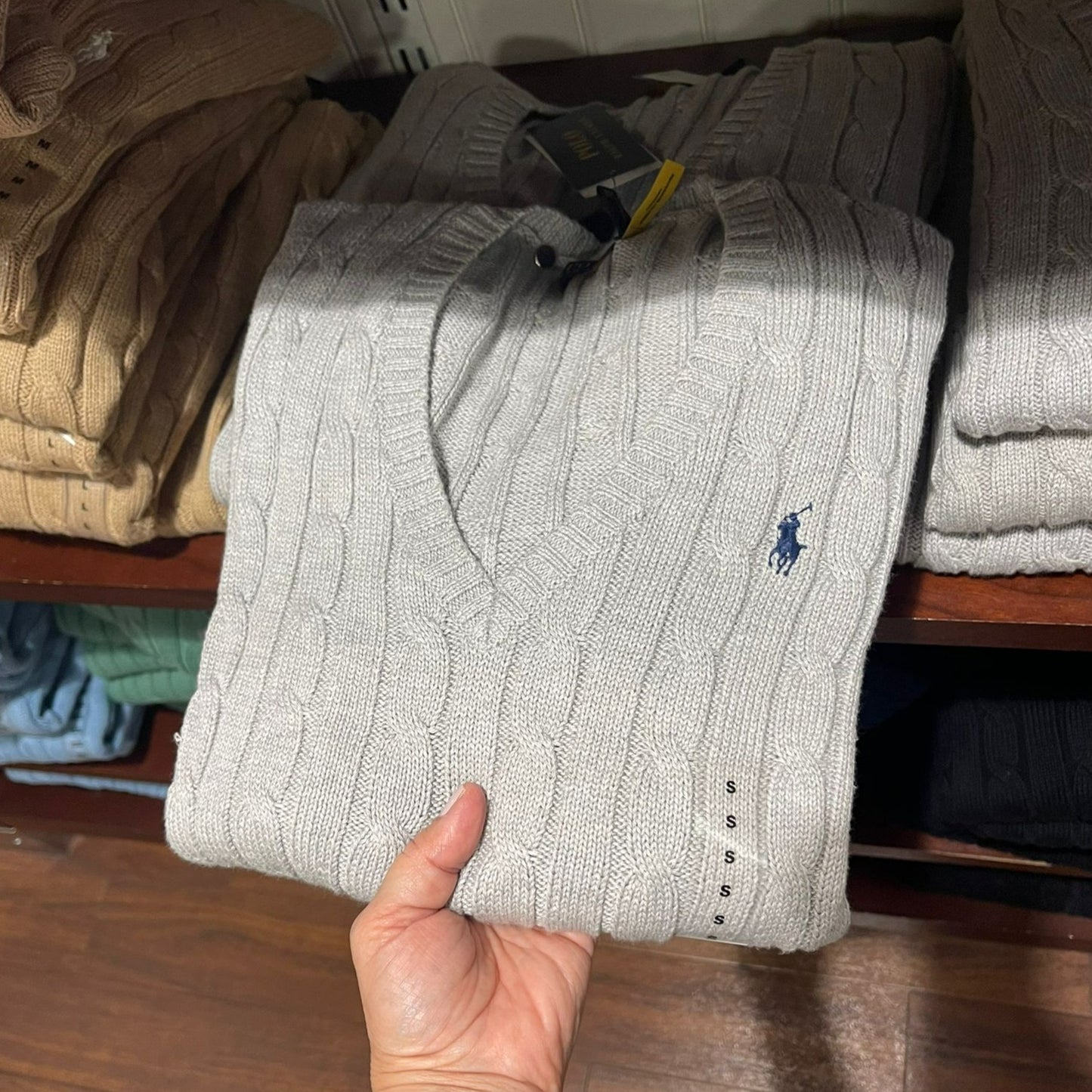Ralph Lauren Bayan V Yaka Koton Kazak