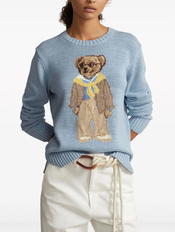 Ralph Lauren ayıcıklı koton kazak