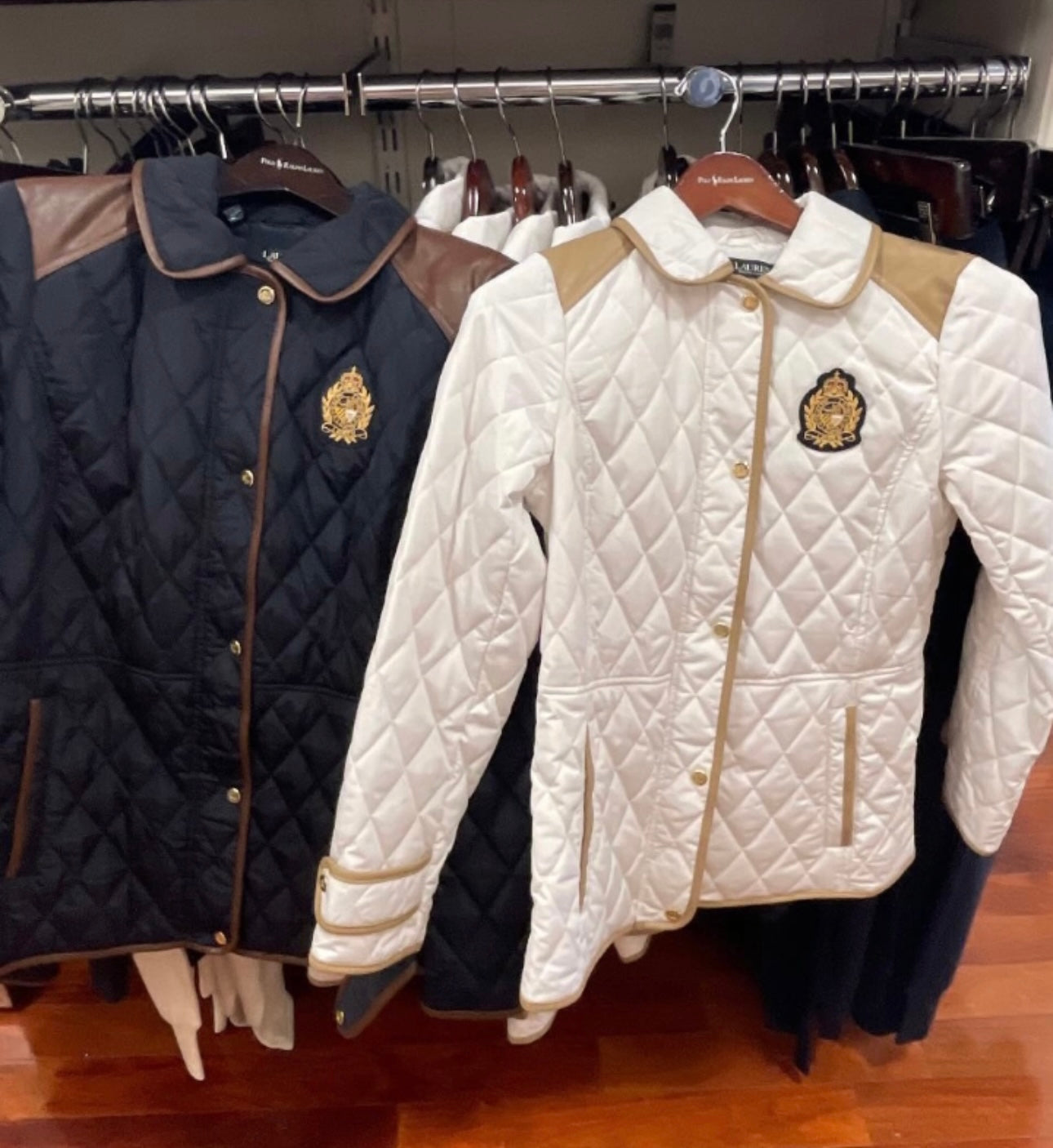 Ralph lauren kapitone mont
