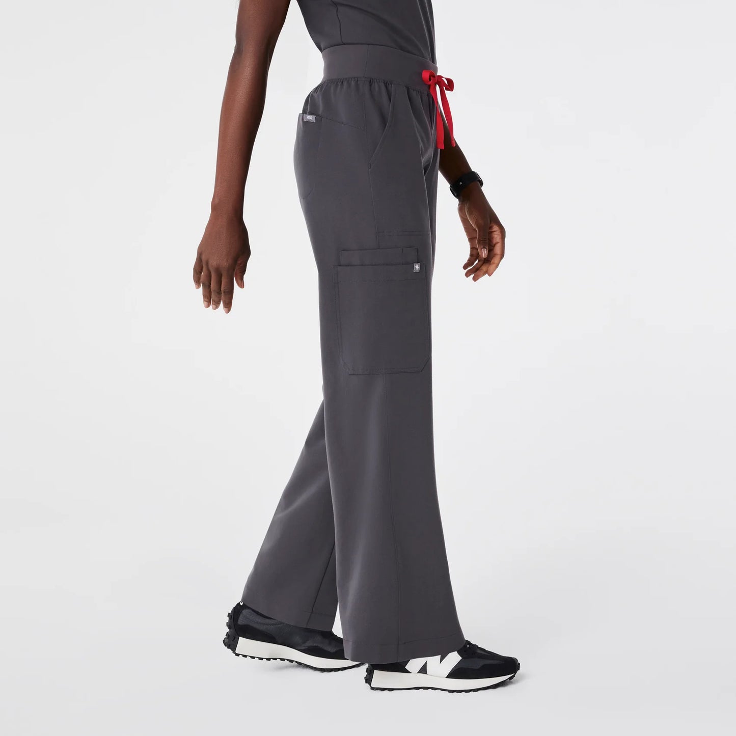 FIGS High Waisted Isabel Wide Leg Scrub Pants