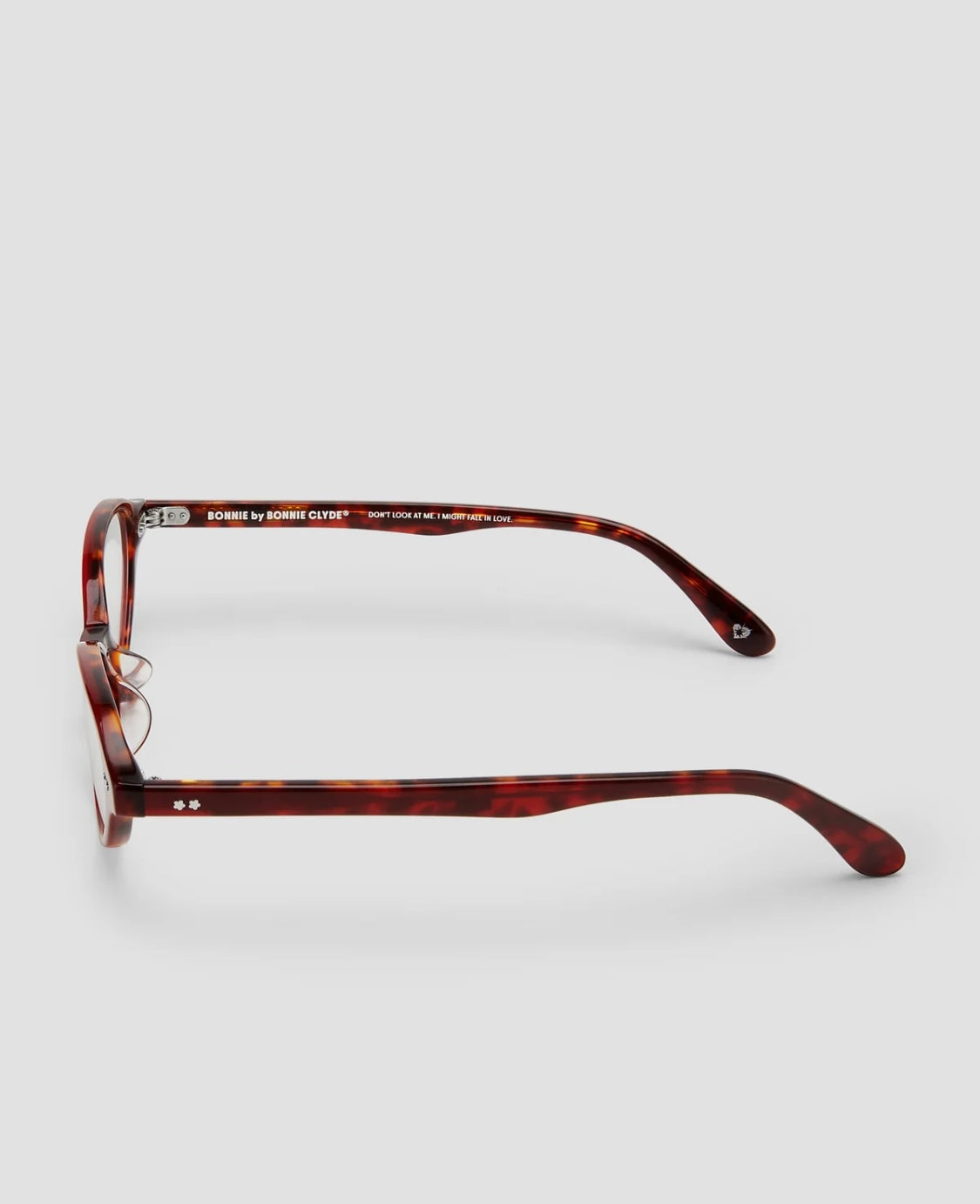 Bonnie Clyde SMALL TALK Red Tortoise