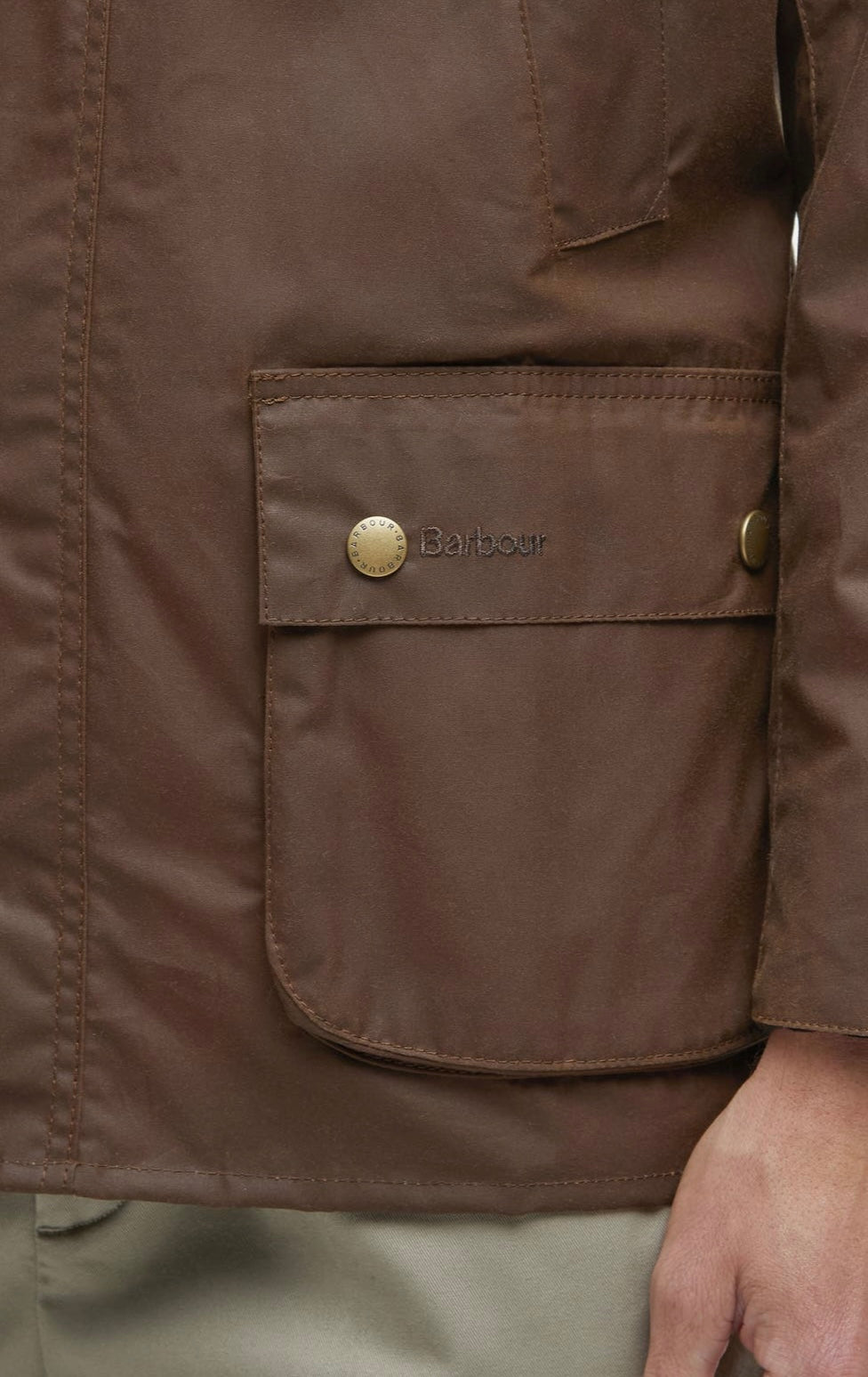 Barbour Ashby waxed Cotton Jacket