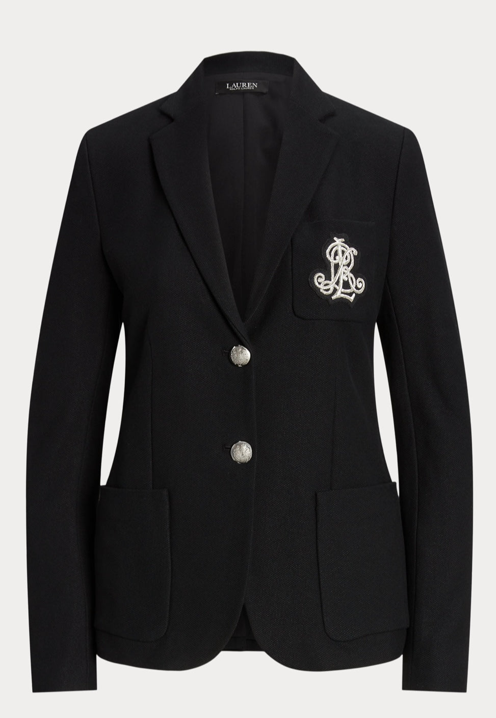 Ralph Lauren Siyah blazer ceket siyah/gümüş detaylı