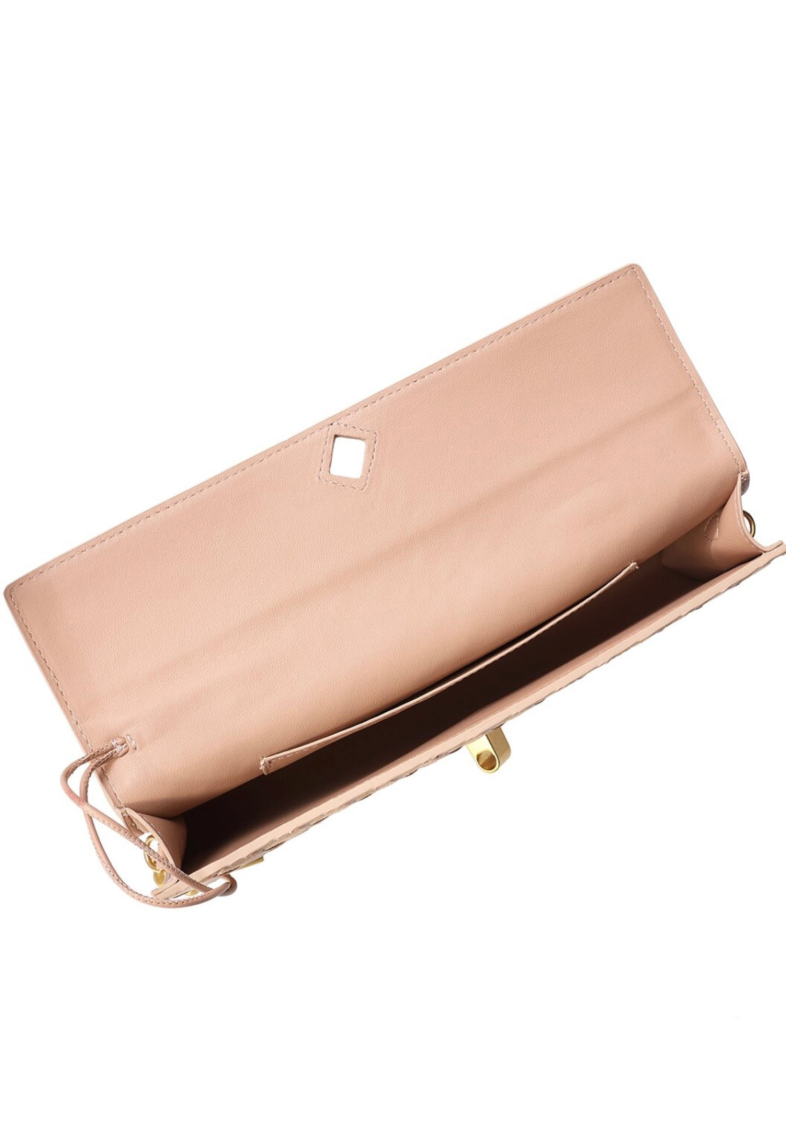 Hand woven clutch crossbody