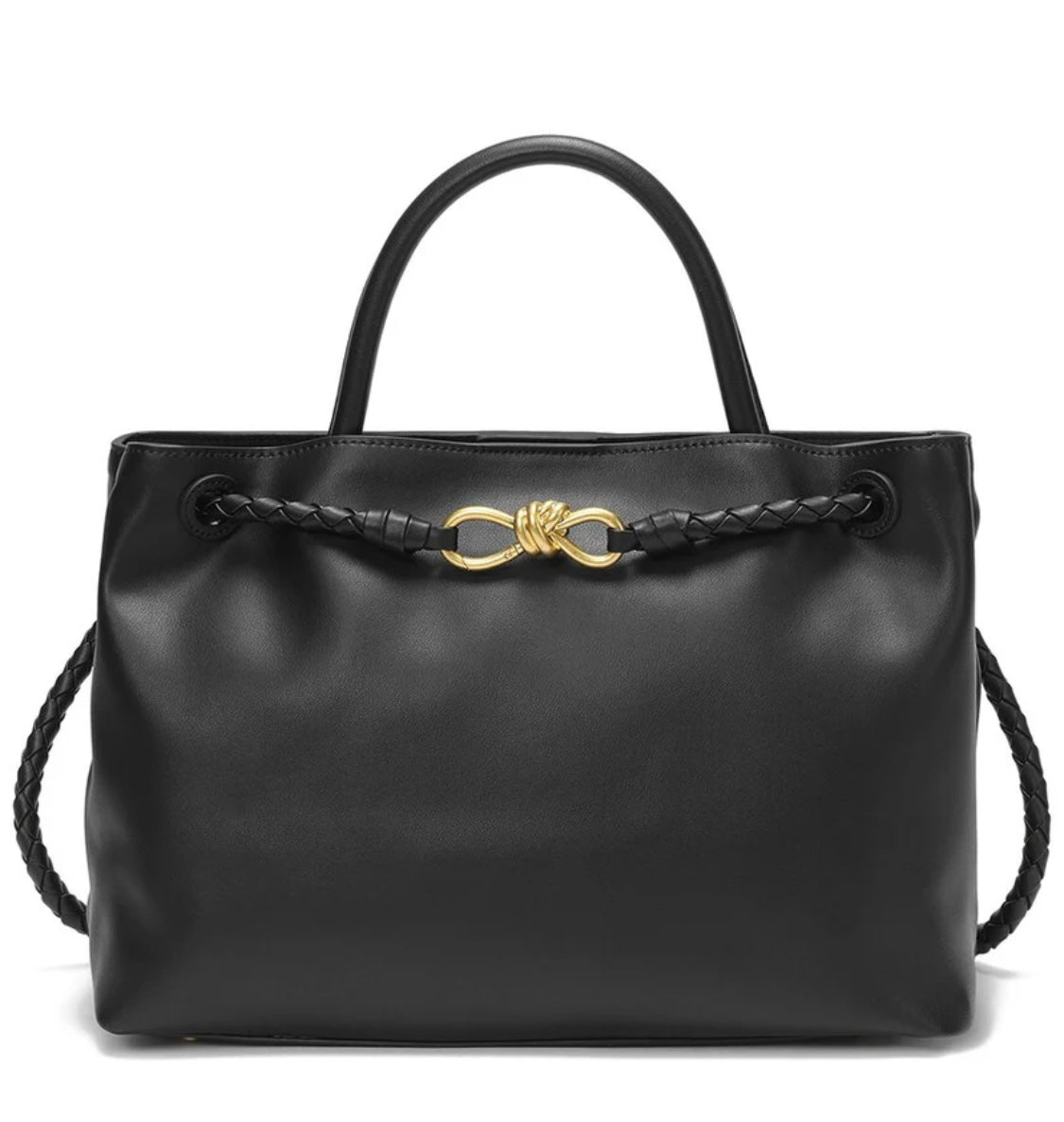 TIFFANY & FRED PARIS LARGE SMOOTH LEATHER TOTE