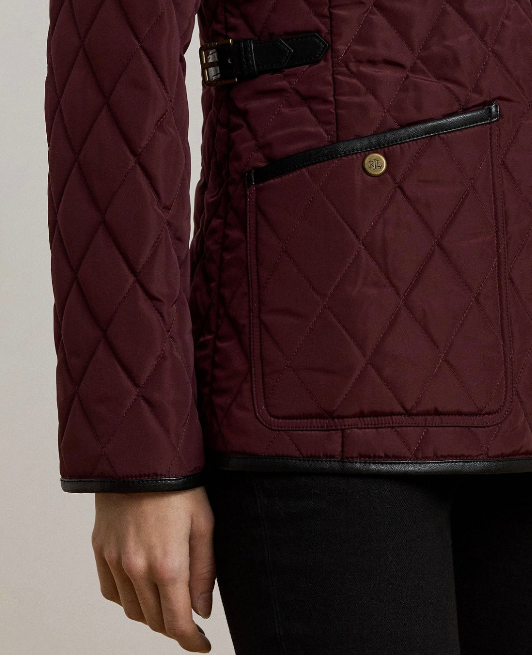 Ralph Lauren bayan kapitone mont