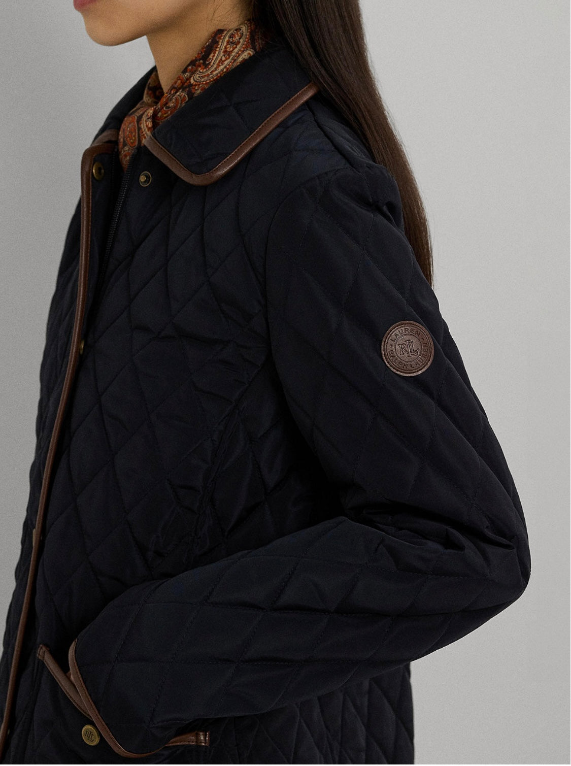 Ralph Lauren bayan kapitone mont