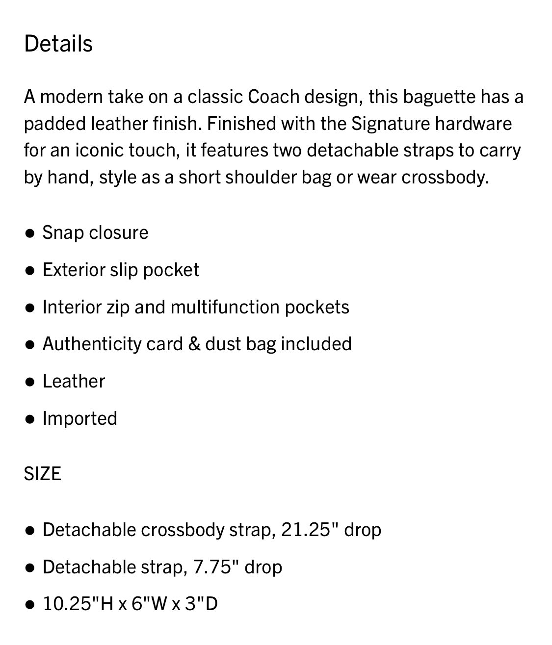 Coach Tabby pillow bag 26