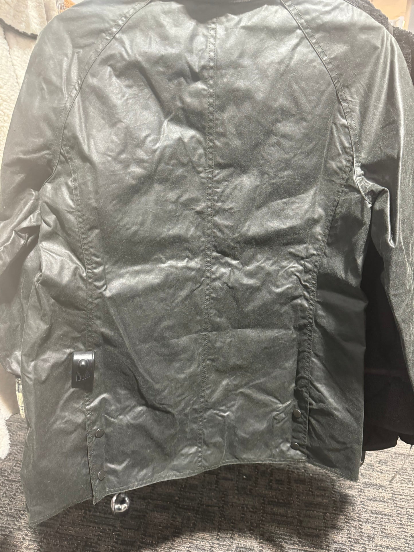 Barbour Beadnell Wax Jacket Sage