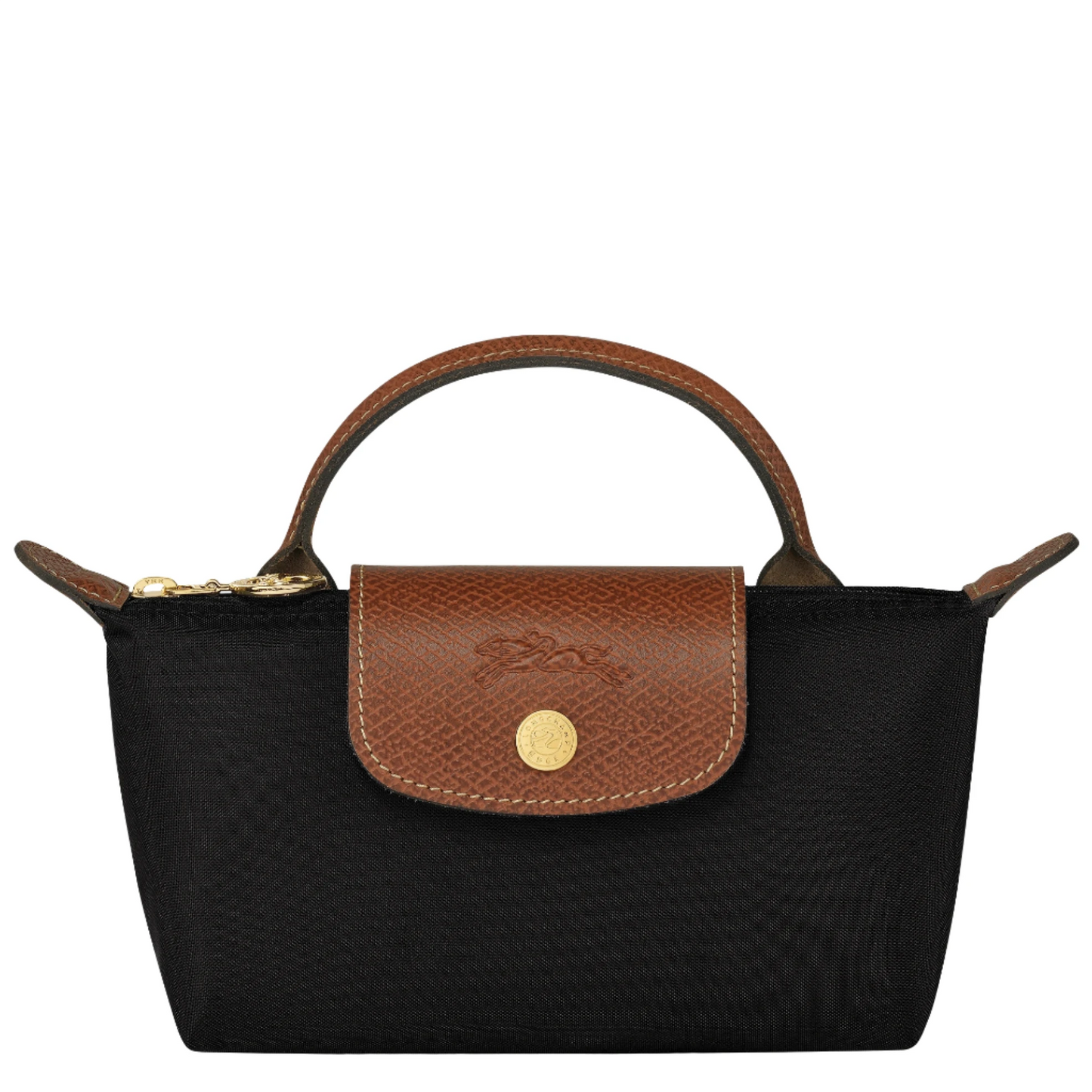 Le Pliage Original Pouch with handle - Siyah