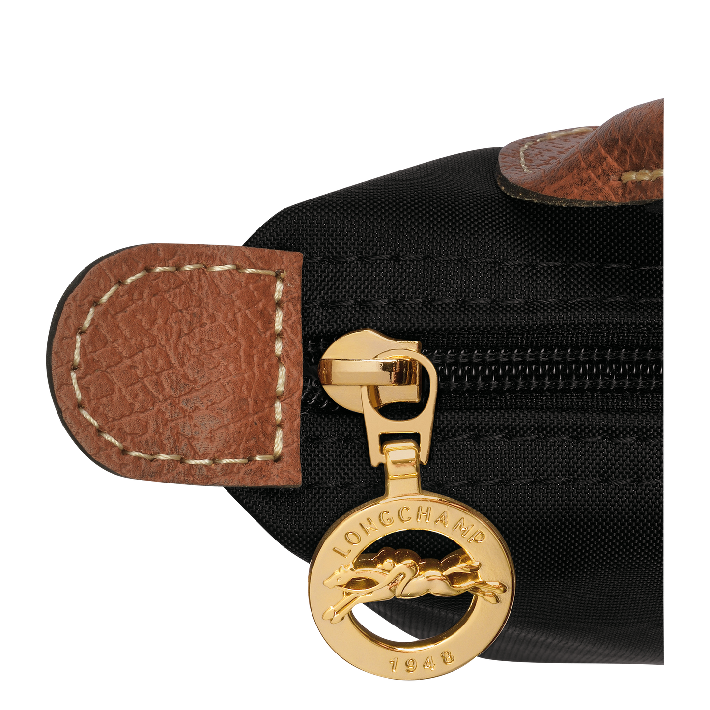 Le Pliage Original Pouch with handle - Siyah