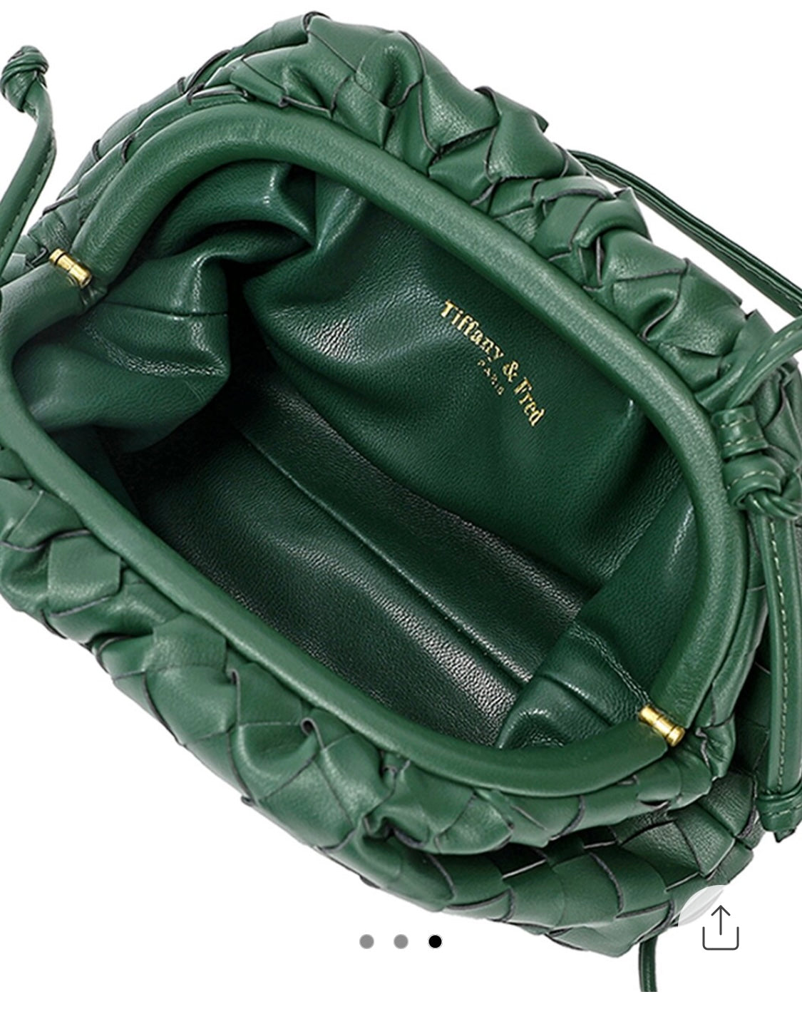 Tiffany Fred woven clutch crossbody