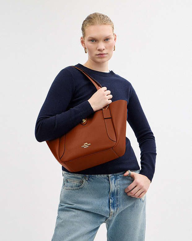Hadley Turnlock Tote Bag RENKLER➡️