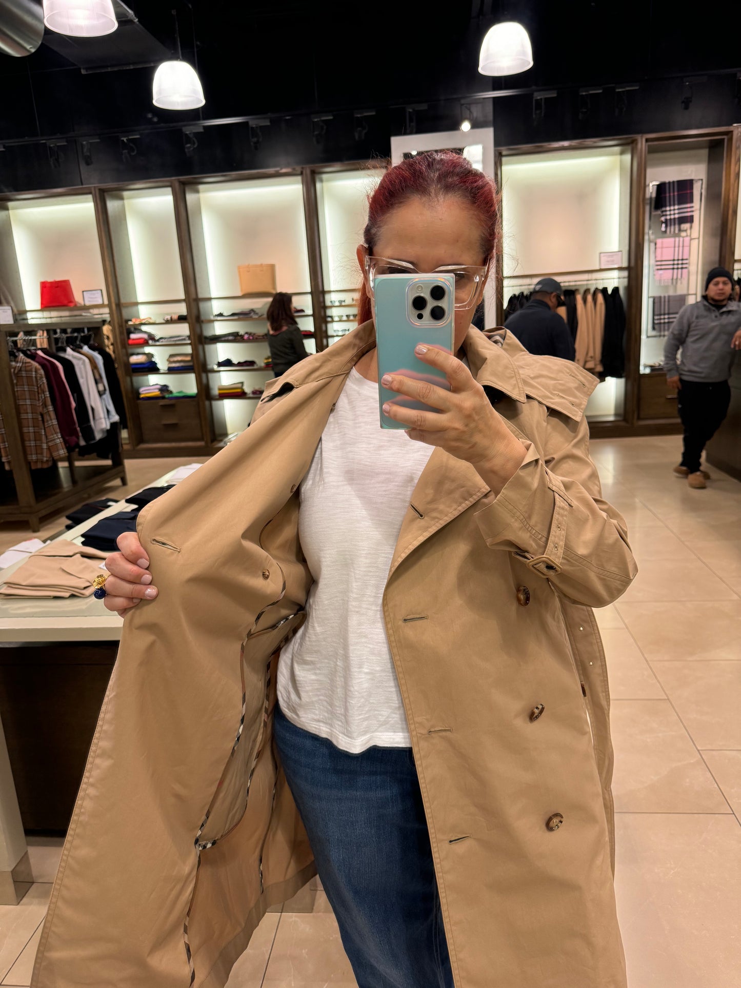 Kapüşonlu Bayan Trench Coat