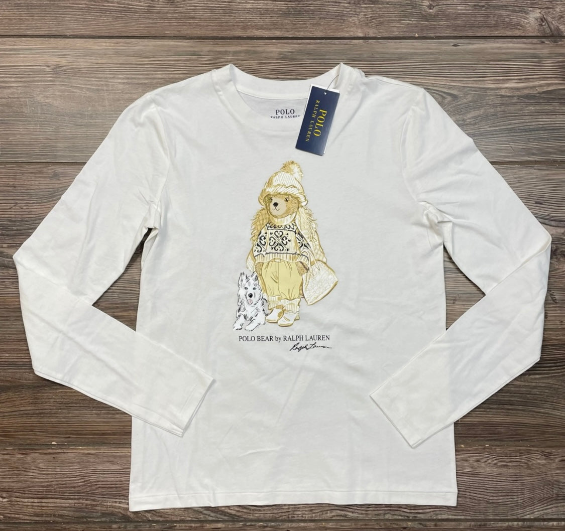 Ralph Lauren ayicikli bayan tshirt kollu