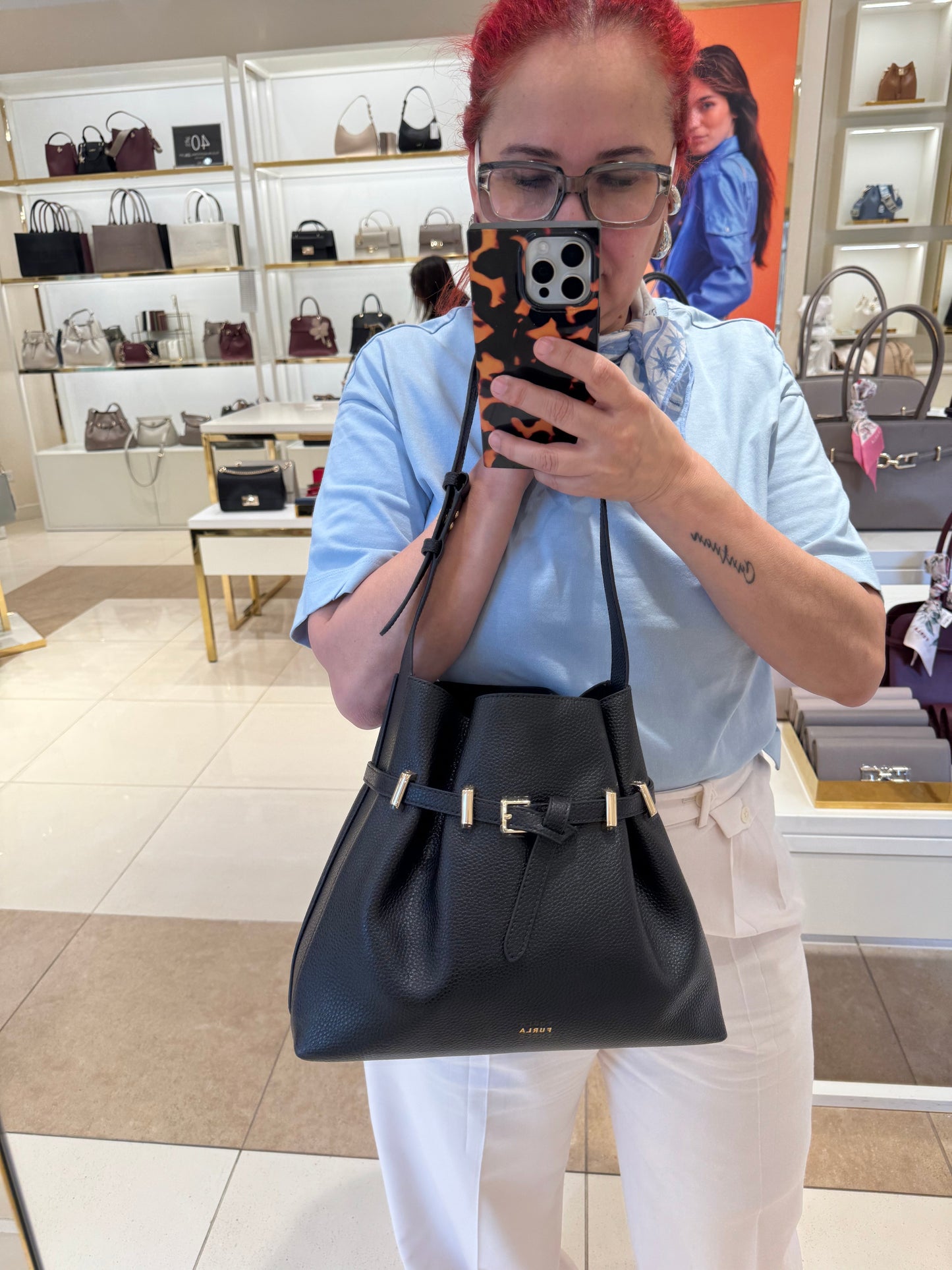 FURLA Aura M size tote bag RENKLER➡️