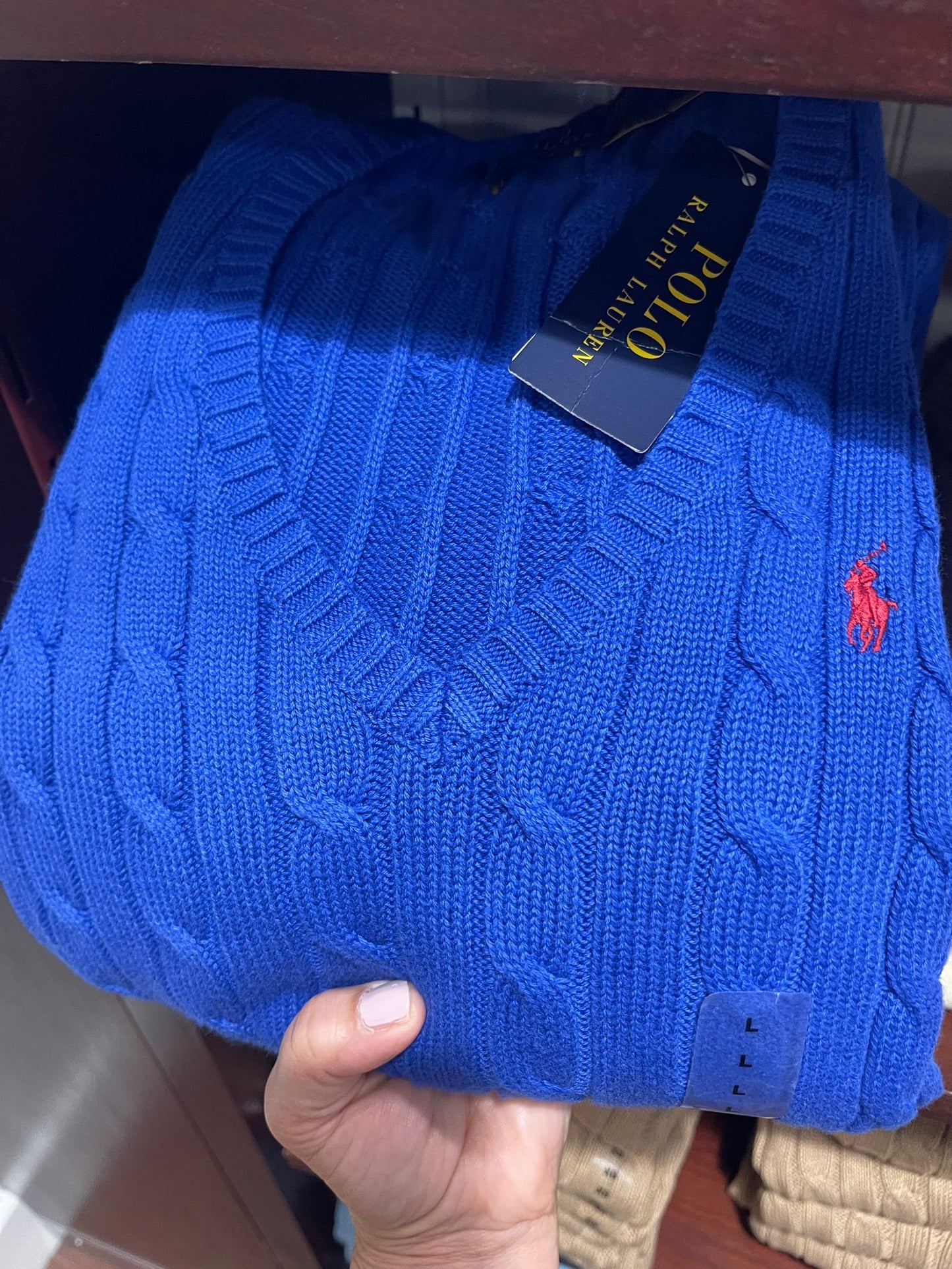 Ralph Lauren Bayan V Yaka Koton Kazak