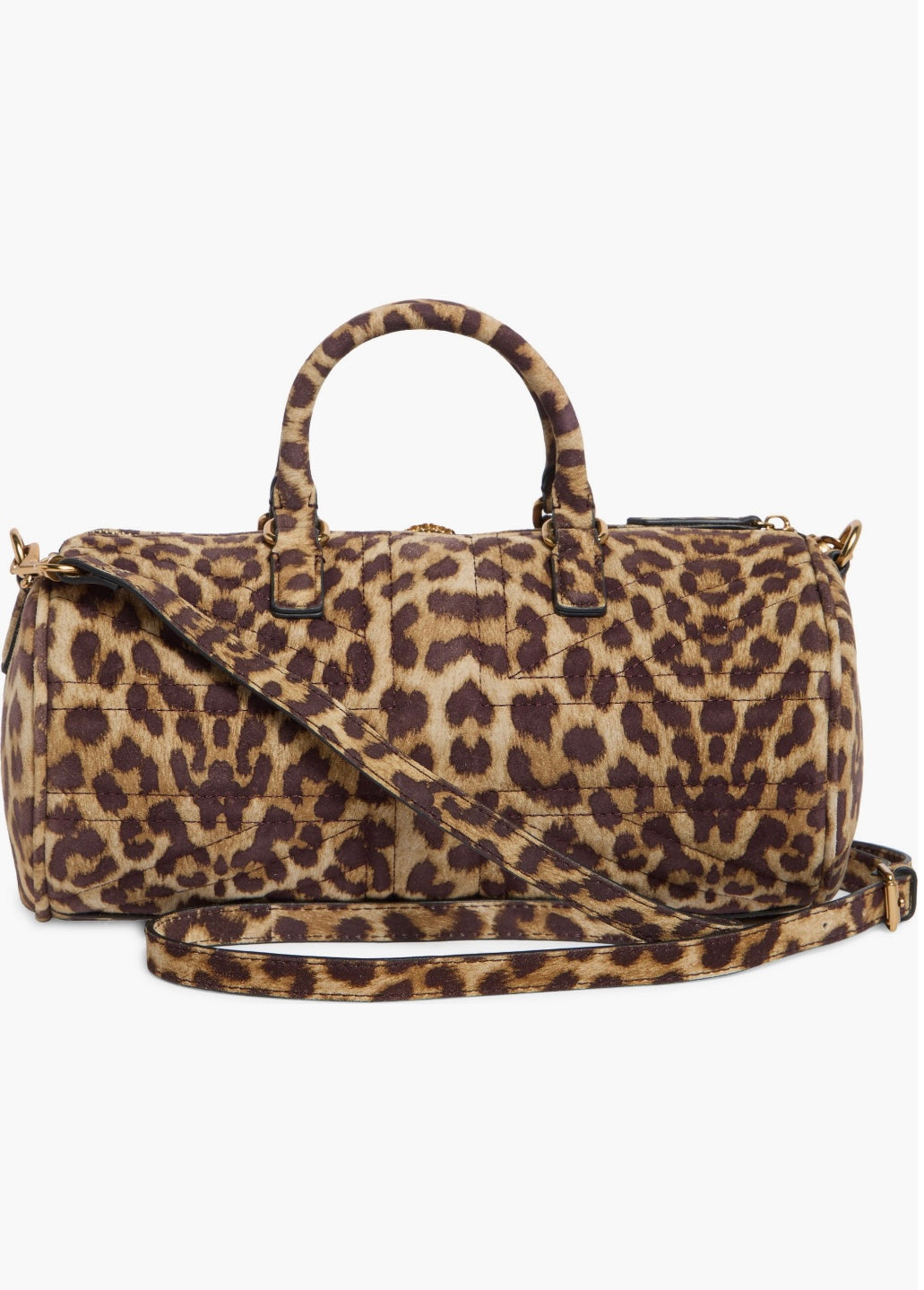 Leopar Barrel crossbody bag
