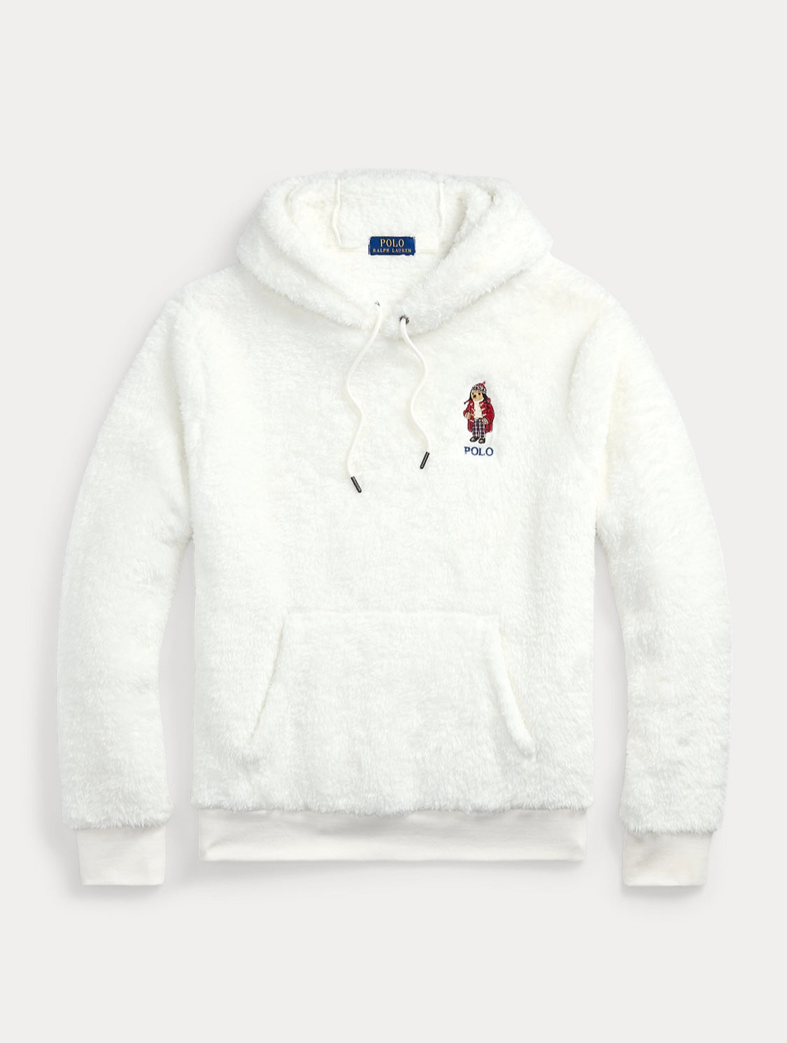 Erkek kapusonlu teddy sweatshirt