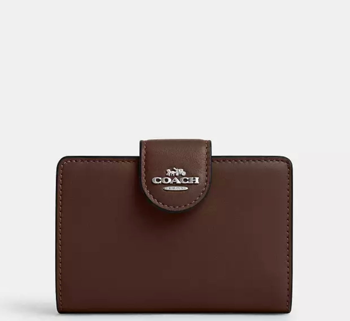 Medium Corner Zip Wallet In Signature Canvas Orta boy cüzdan RENKLER➡️