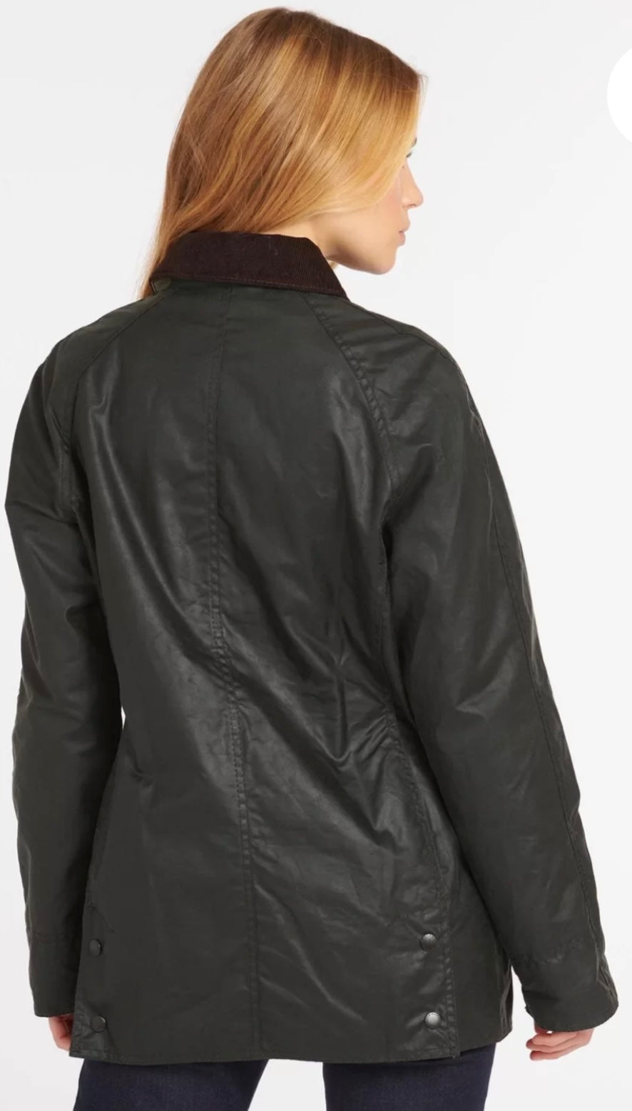 Barbour Beadnell Wax Jacket Sage