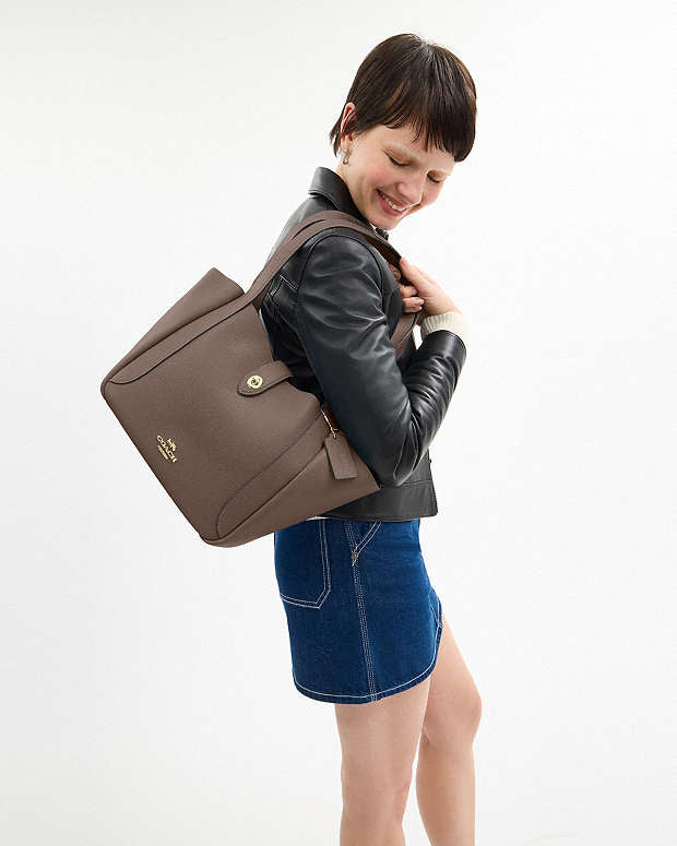 Hadley Turnlock Tote Bag RENKLER➡️