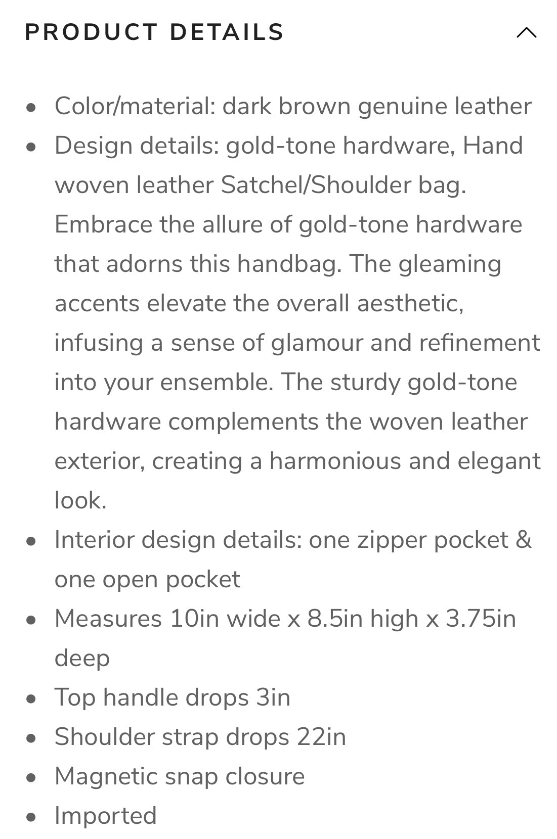 Woven Leather top handle Shoulder bag/KOYU KAHVERENGİ