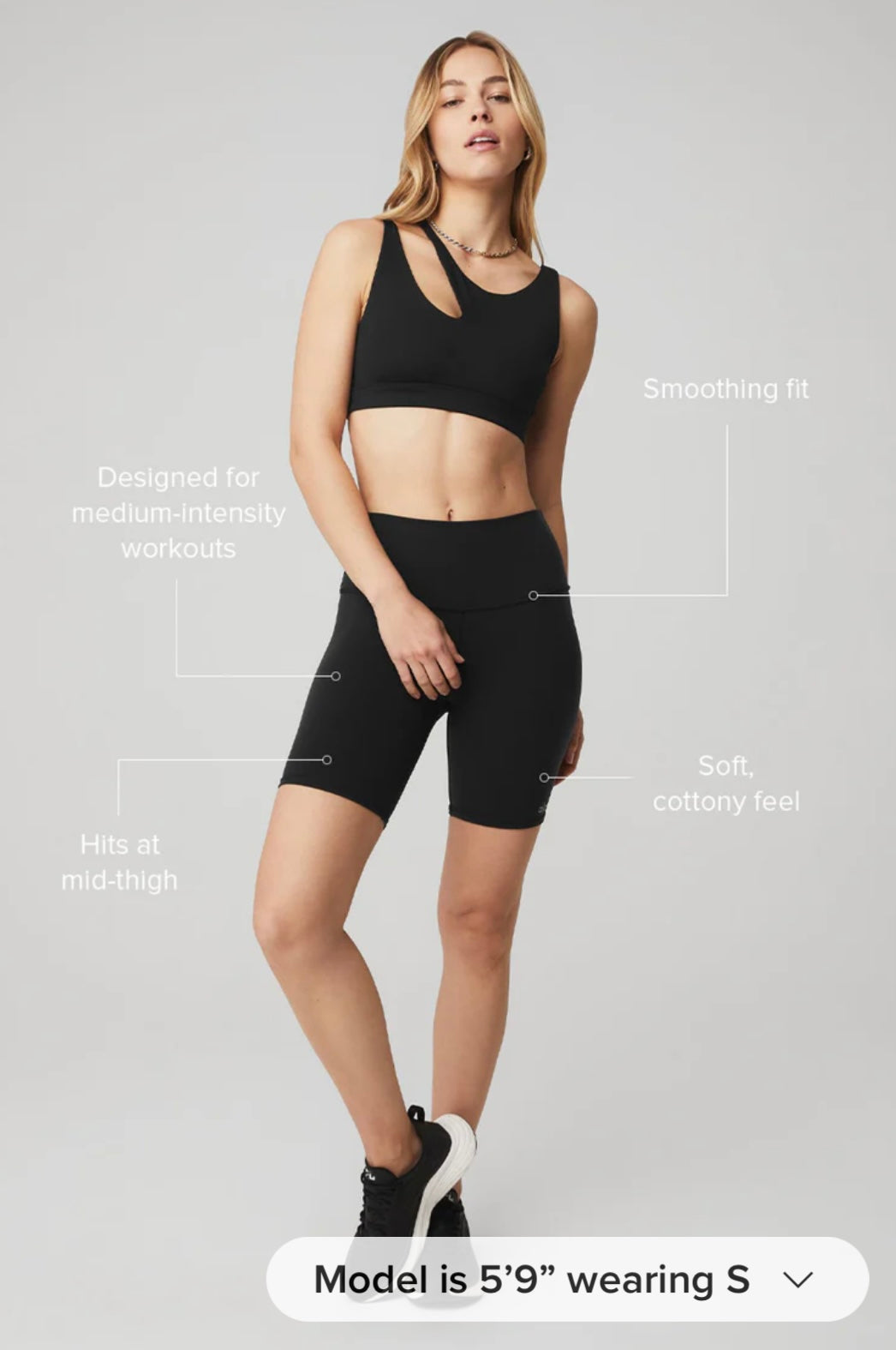 7" High-Waist Biker Short