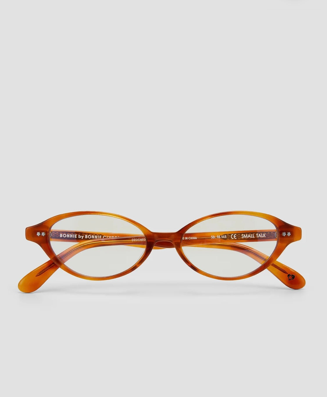 Bonnie Clyde SMALL TALK Yellow Tortoise