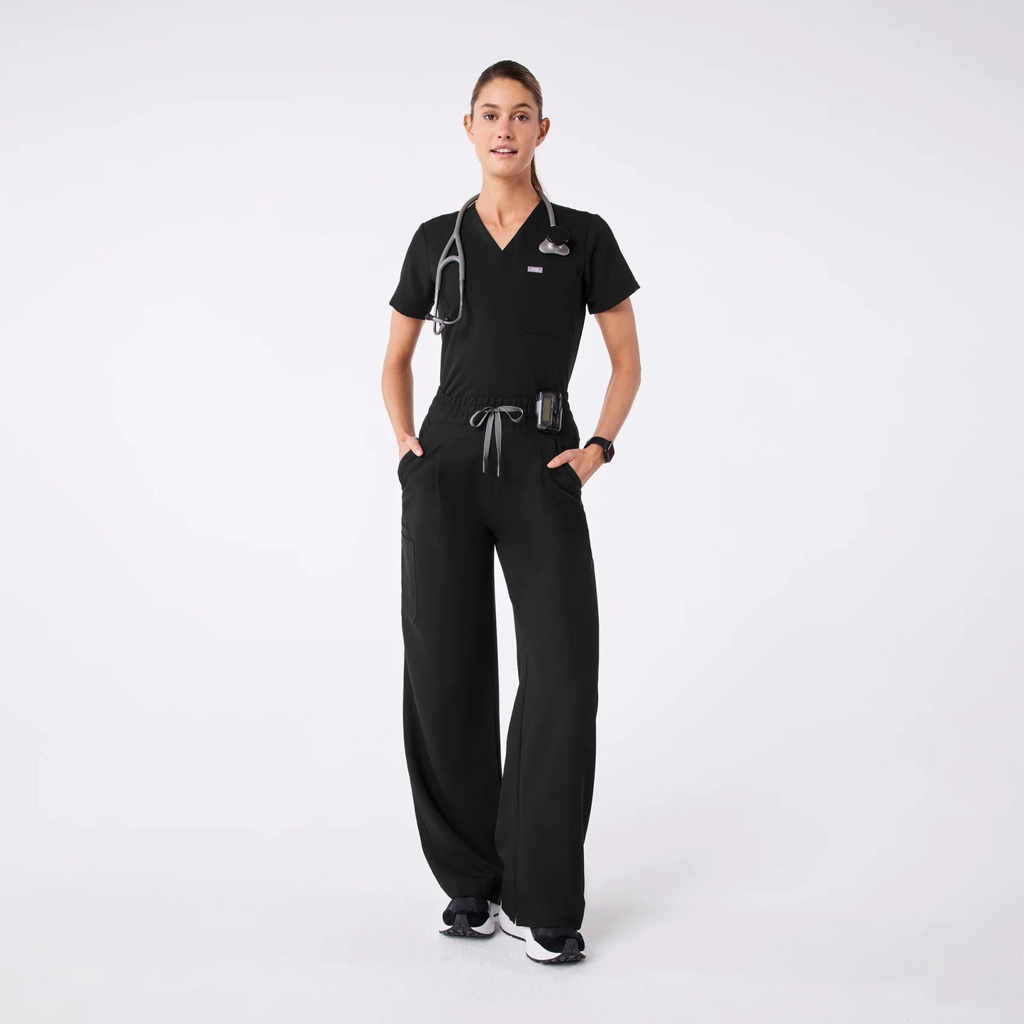 FIGS Ultra High Rise Shelby Wide Leg Scrub Pants