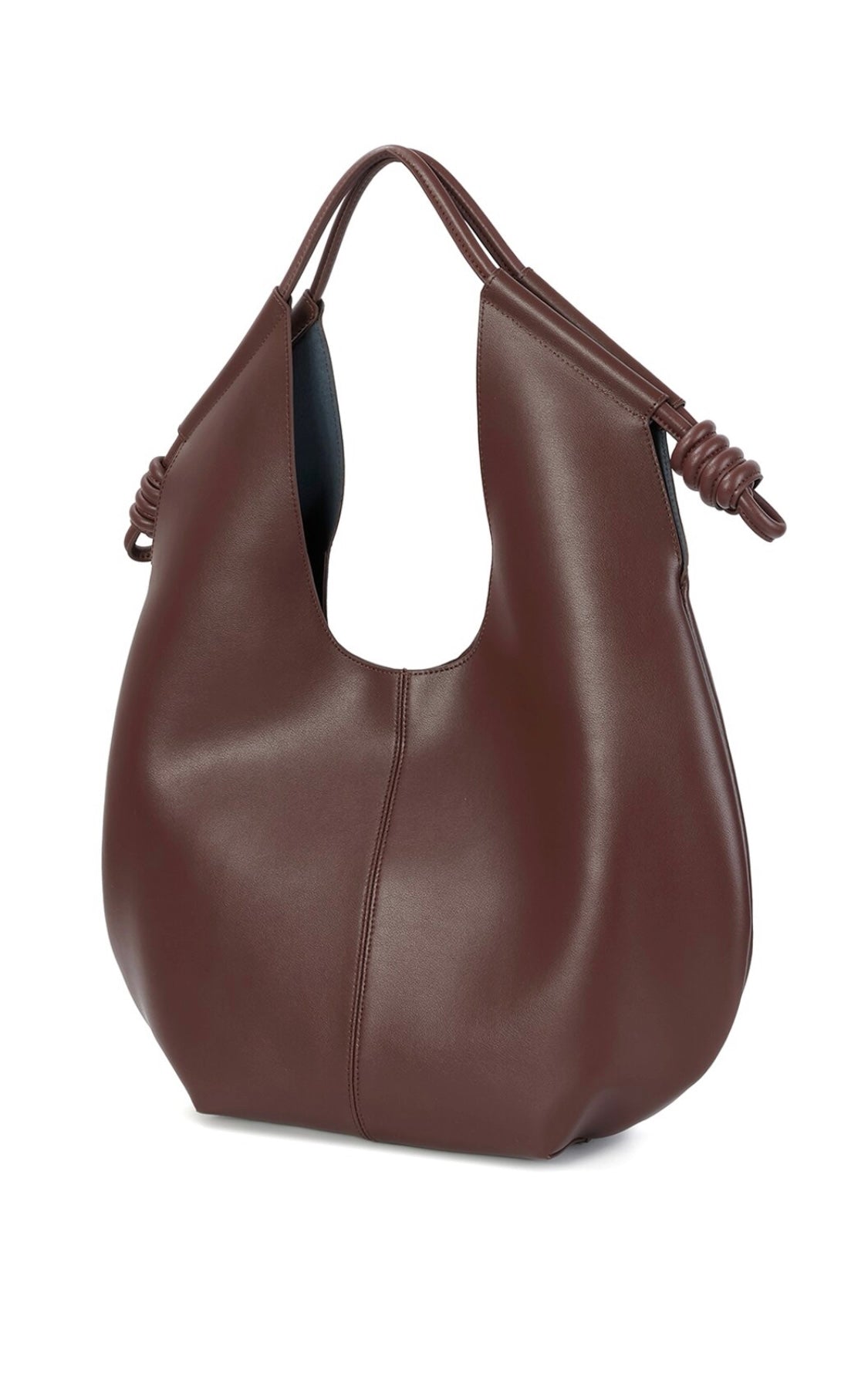 Tiffany&Fred Smooth Leather hobo bag/brown