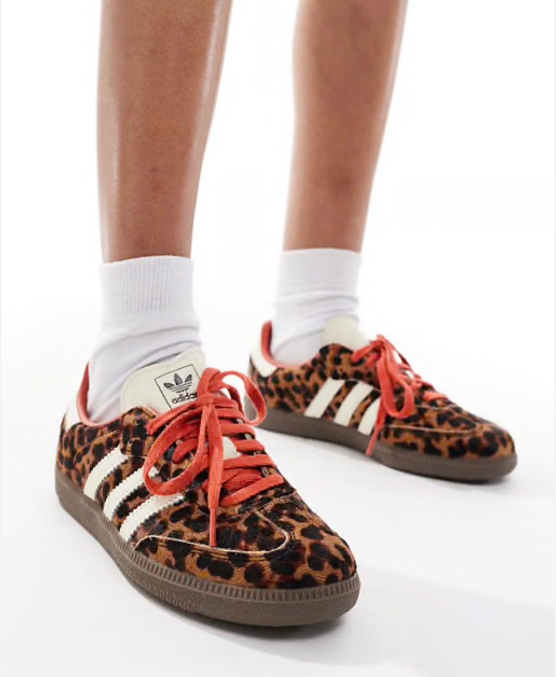 Adidas Samba OG Preloved Red Leopard