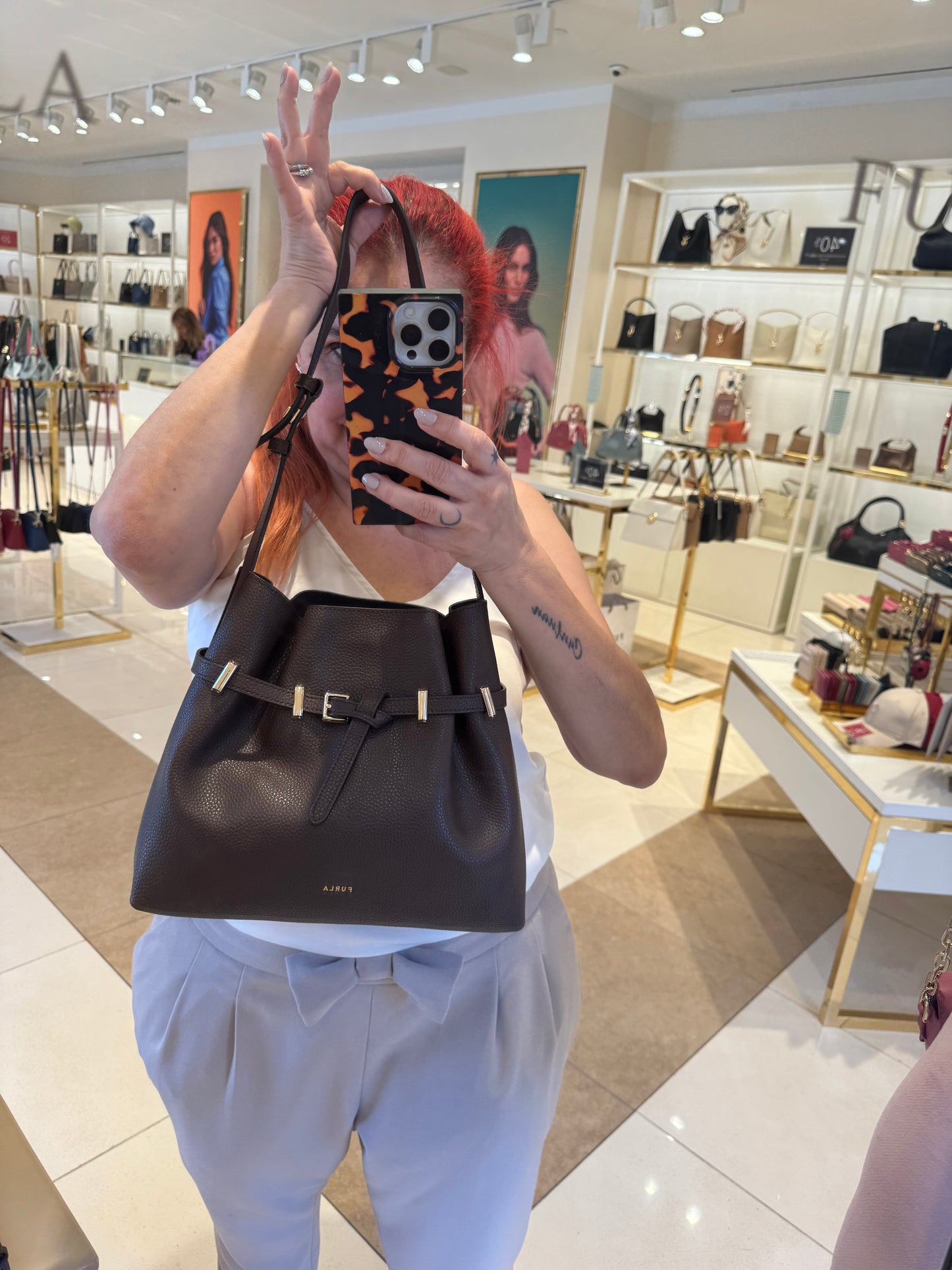 FURLA Aura M size tote bag RENKLER➡️