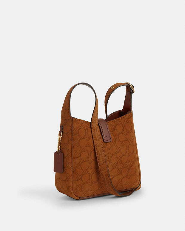 Hadley Mini Crossbody Bag In Signature Suede